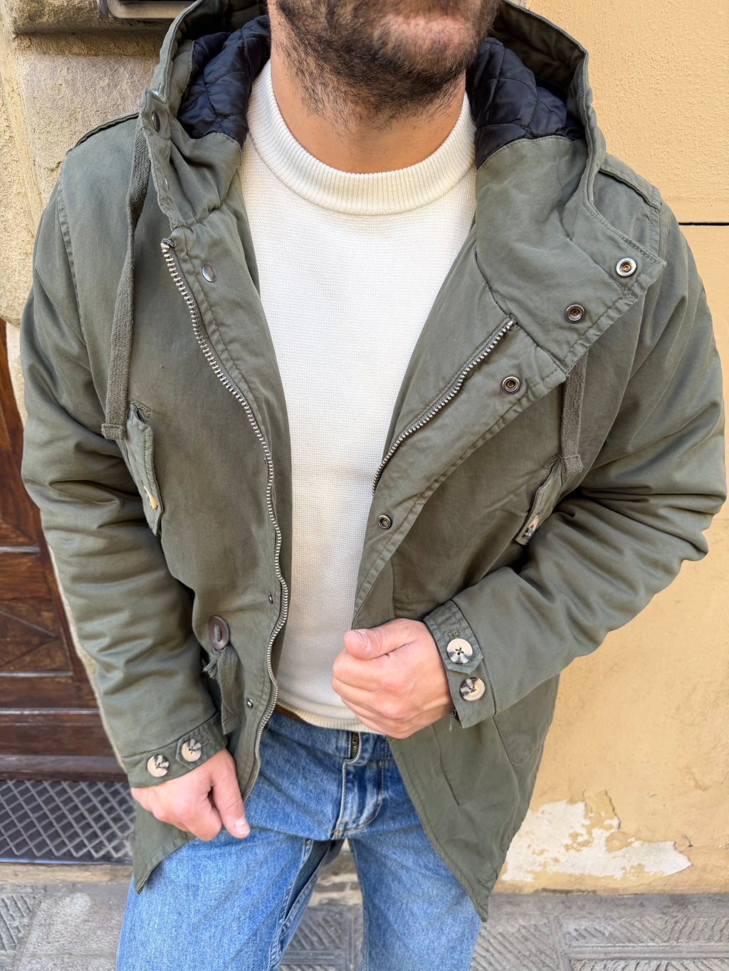 Parka di Tréz verde