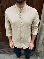 Camicia Sally beige di 3.9