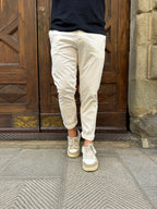 Pantalone Chinos di Telamira panna