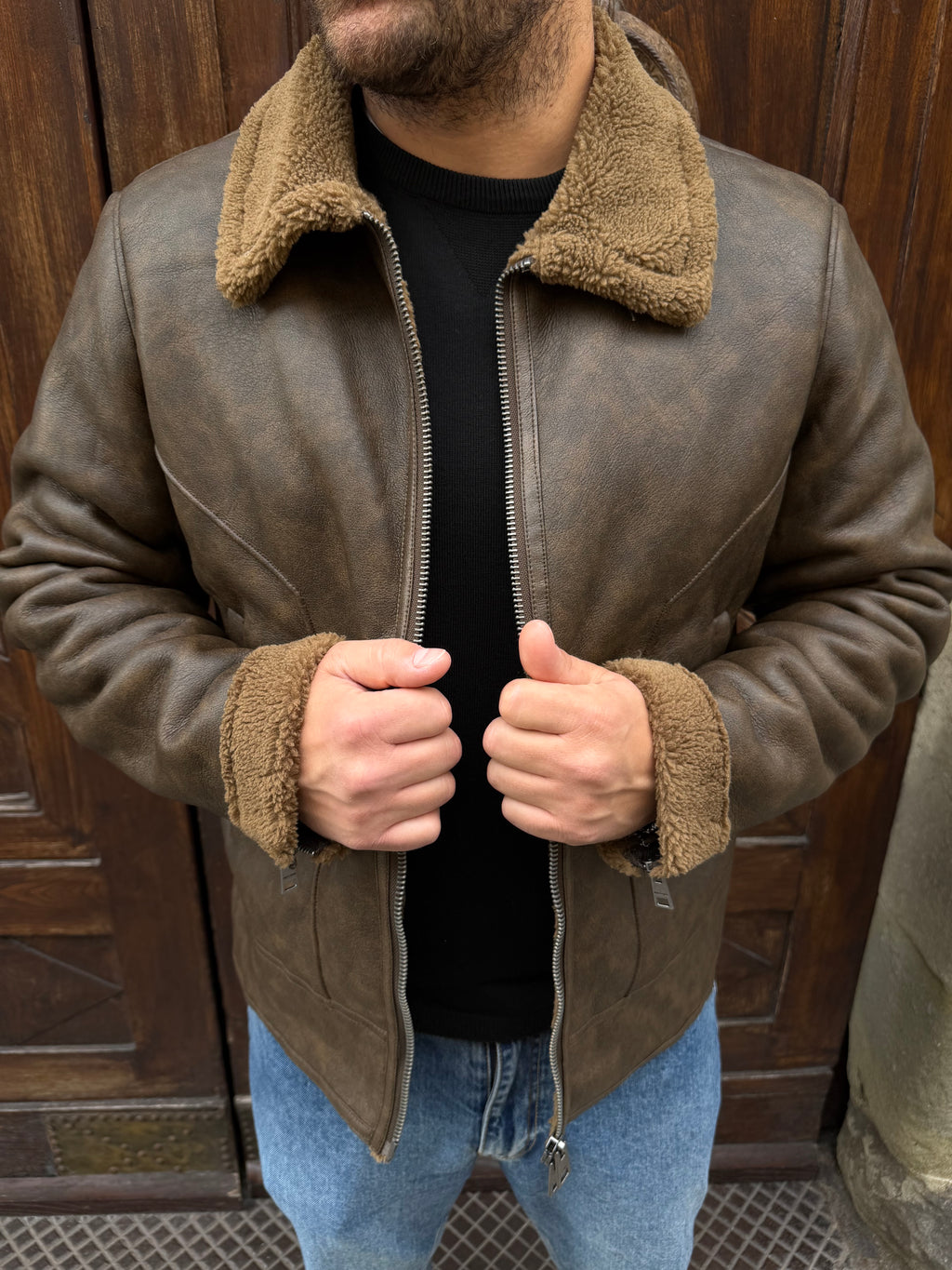 Shearling di Telamira moro