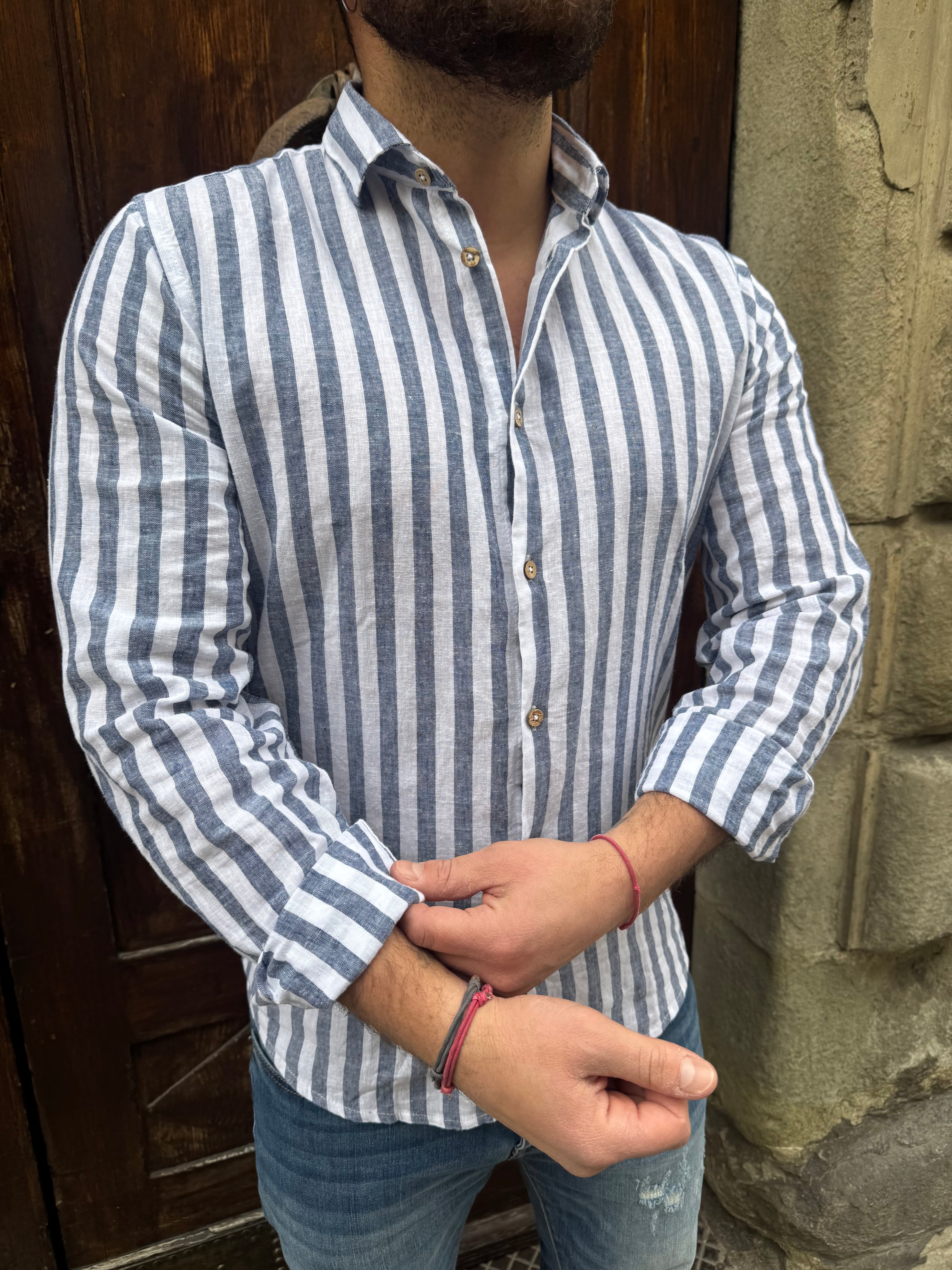 Camicia Summer di Hamaki-Ho blu