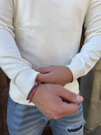 Maglioncino Dolcevita di Telamira panna