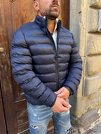 Piumino di Hamaki-Ho blu navy