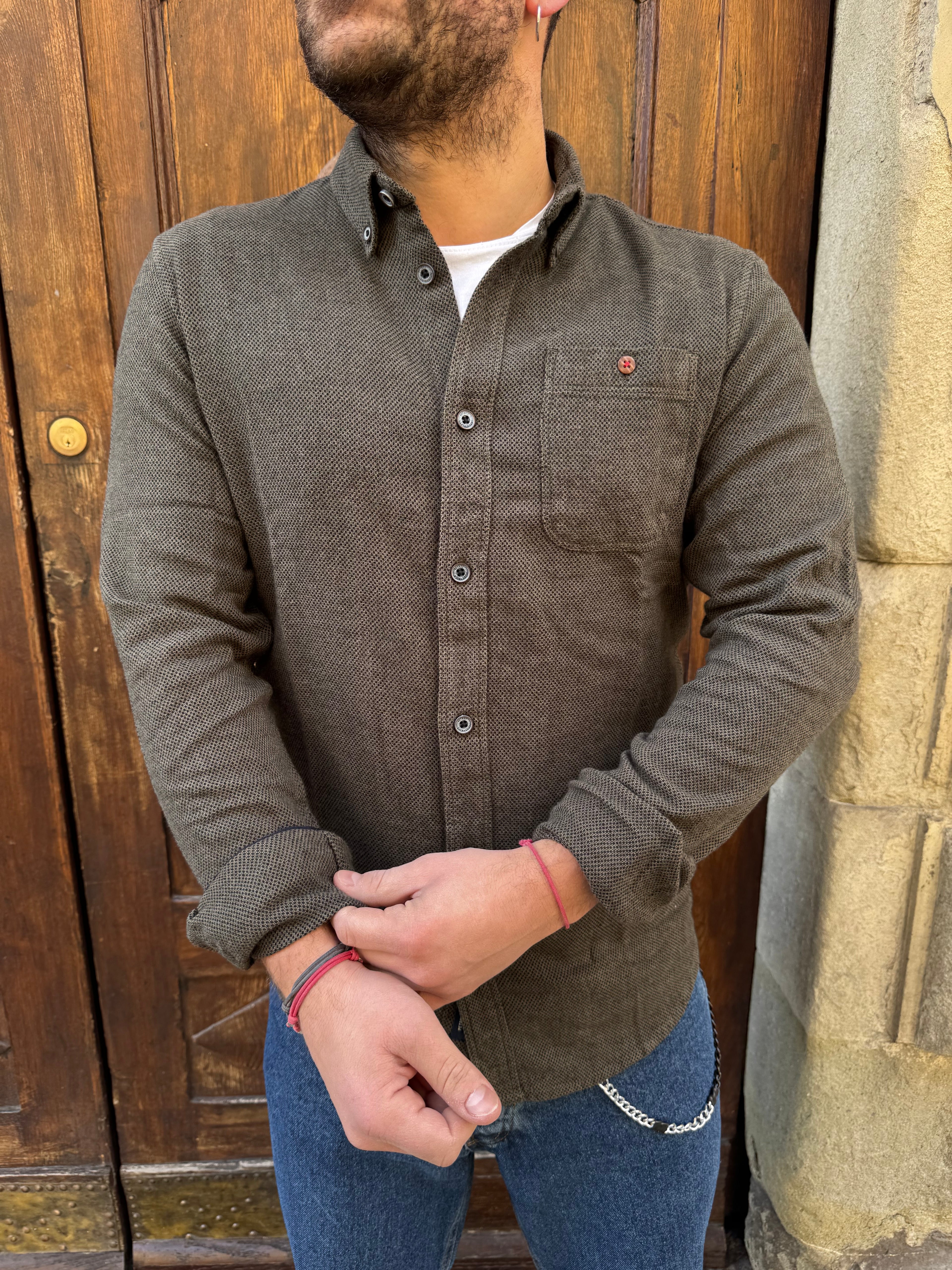 Camicia Works di Petrol