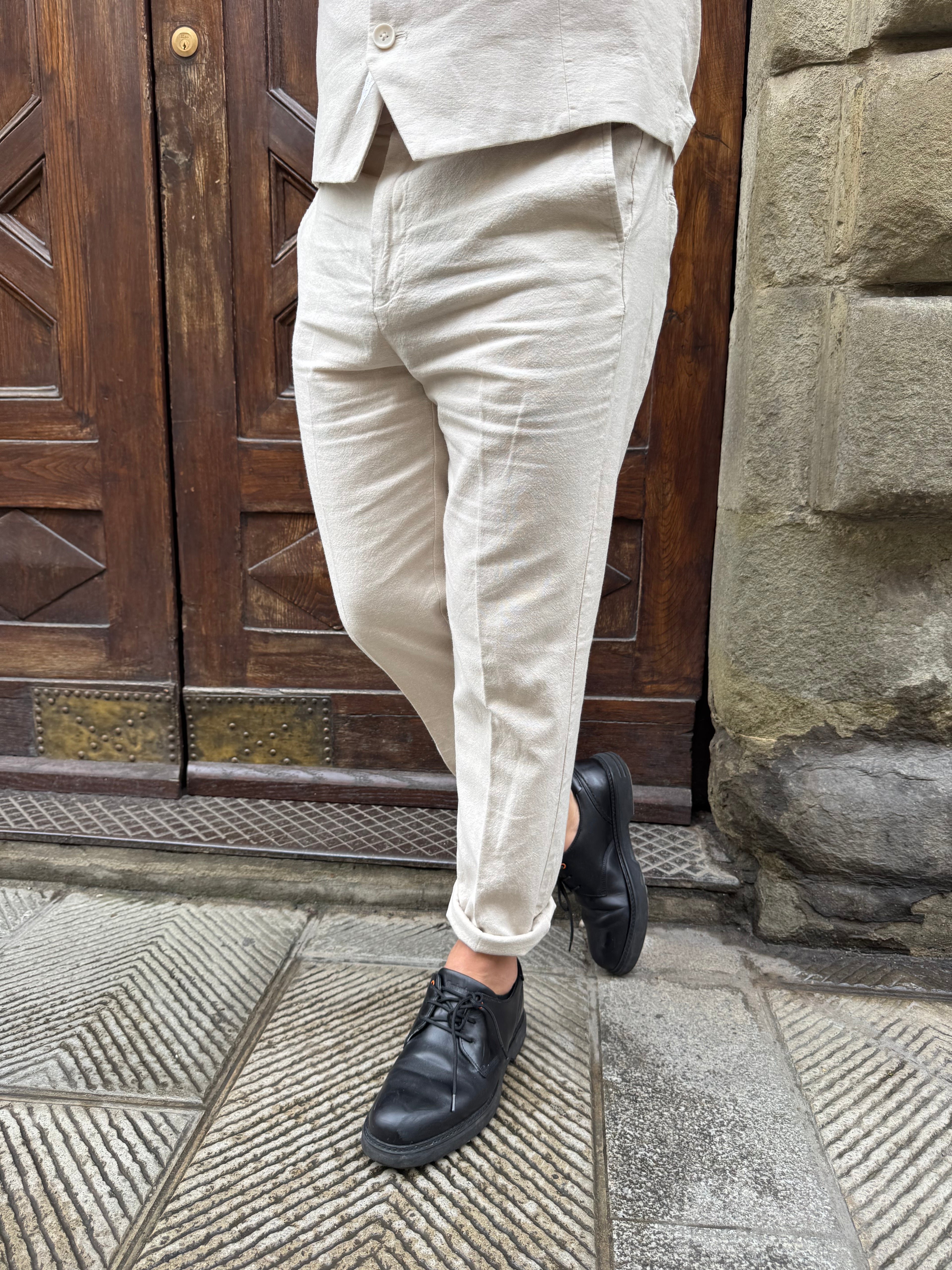 Pantalone completo Roger di Hamaki-Ho sabbia