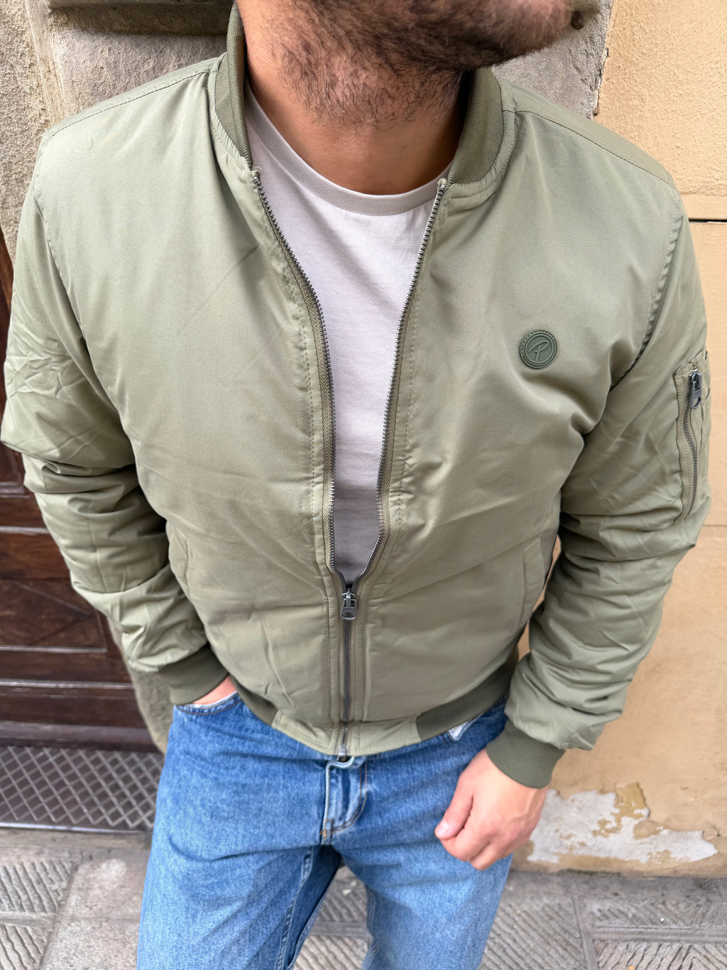 Bomber di Petrol Ind. verde