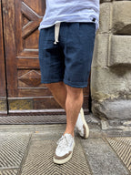 Bermuda Relax blu di 3.9