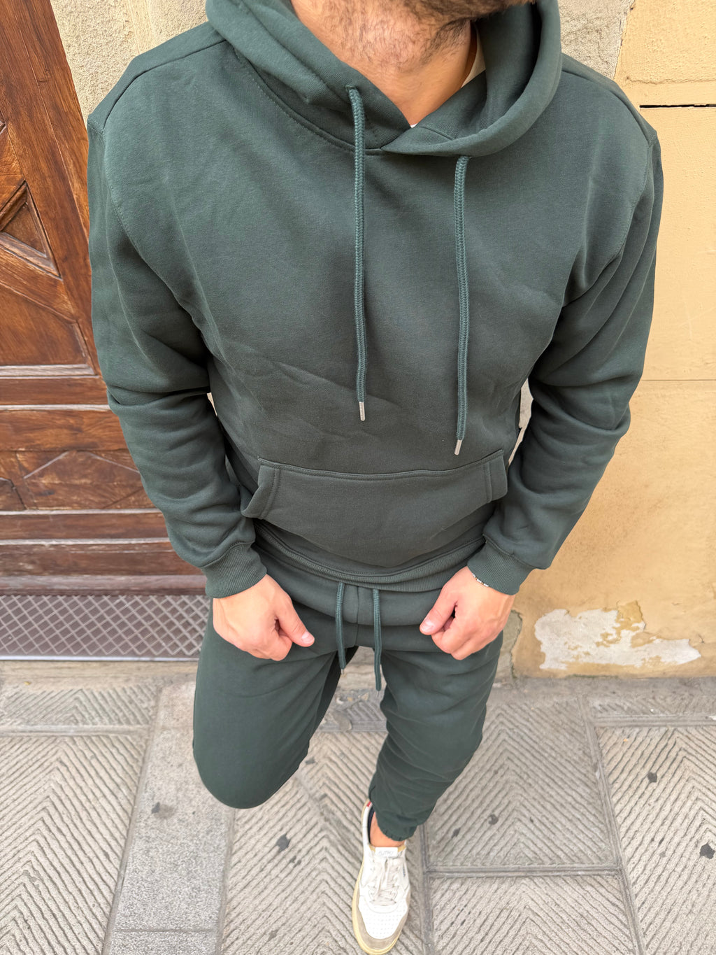 Tuta di Telamira verde bosco