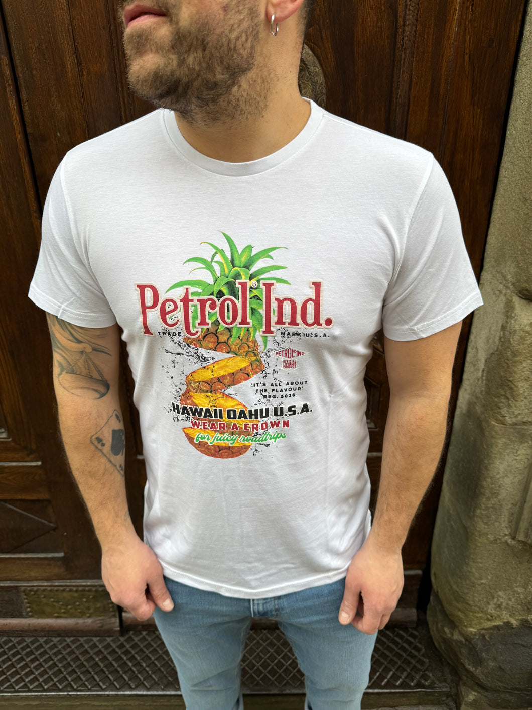 T-Shirt Pineapple di Petrol