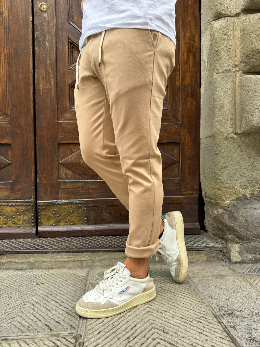 Pantalone Relax di Myden beige