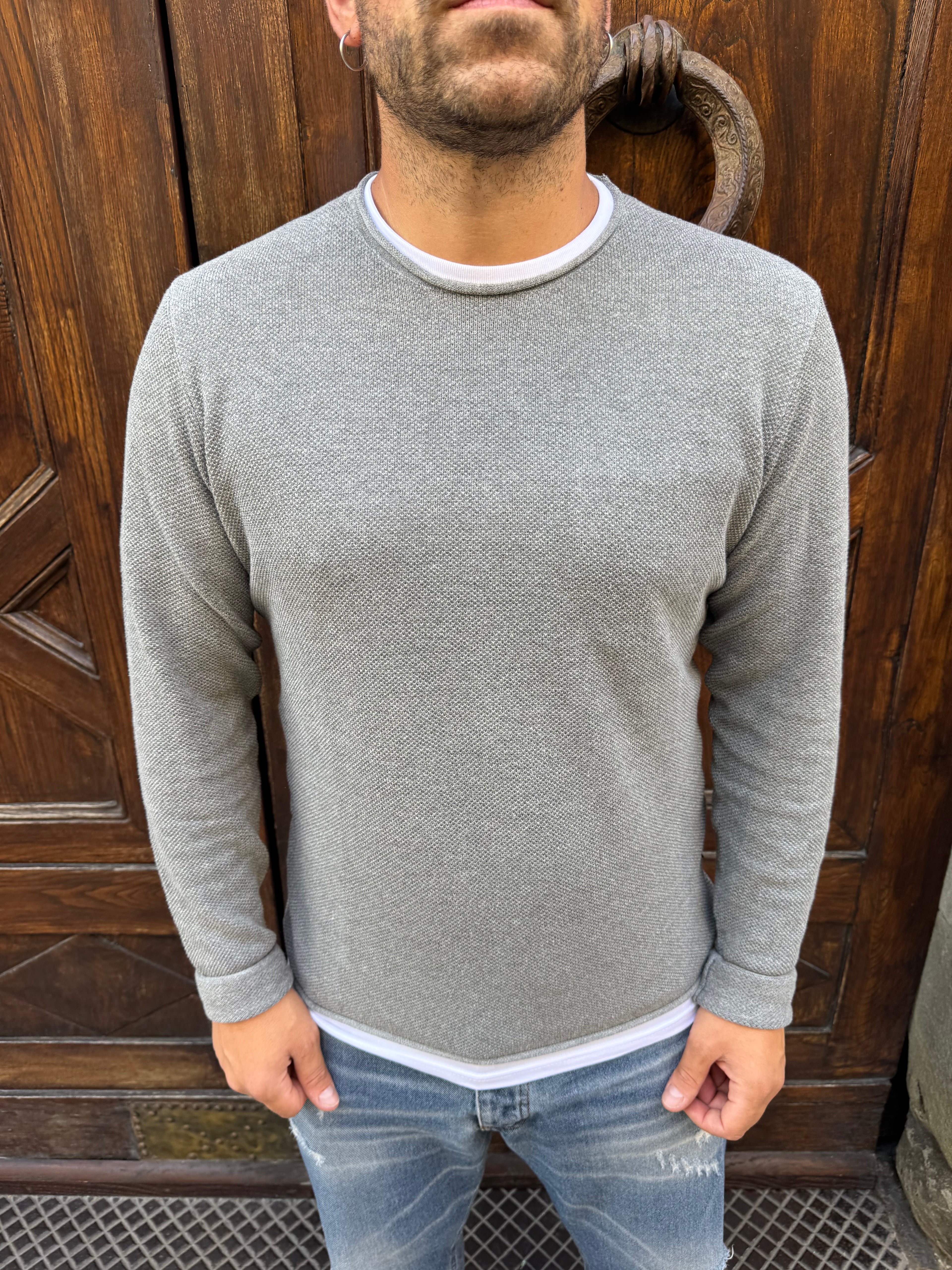 Maglioncino Alabastro di Tiffosi grigio