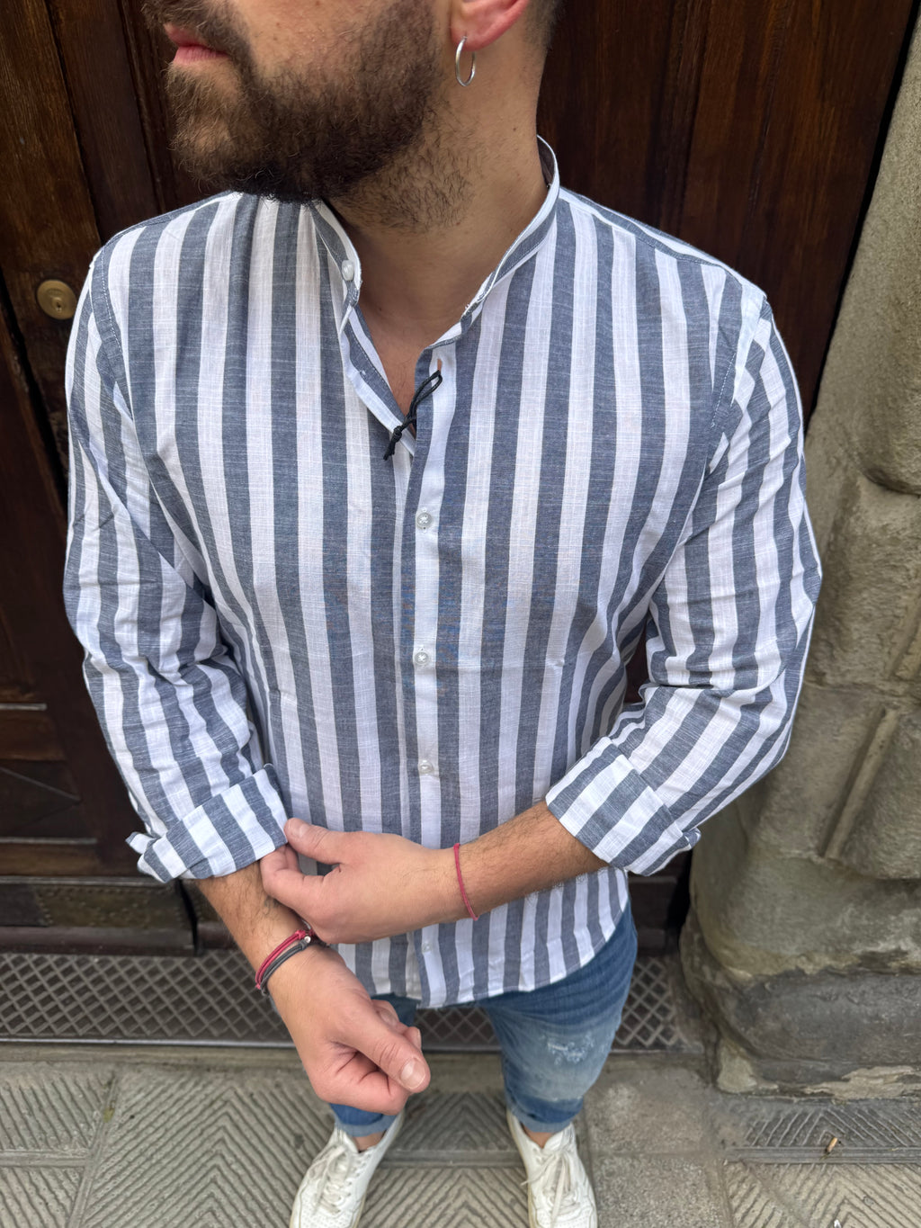 Camicia Sun di Telamira blu
