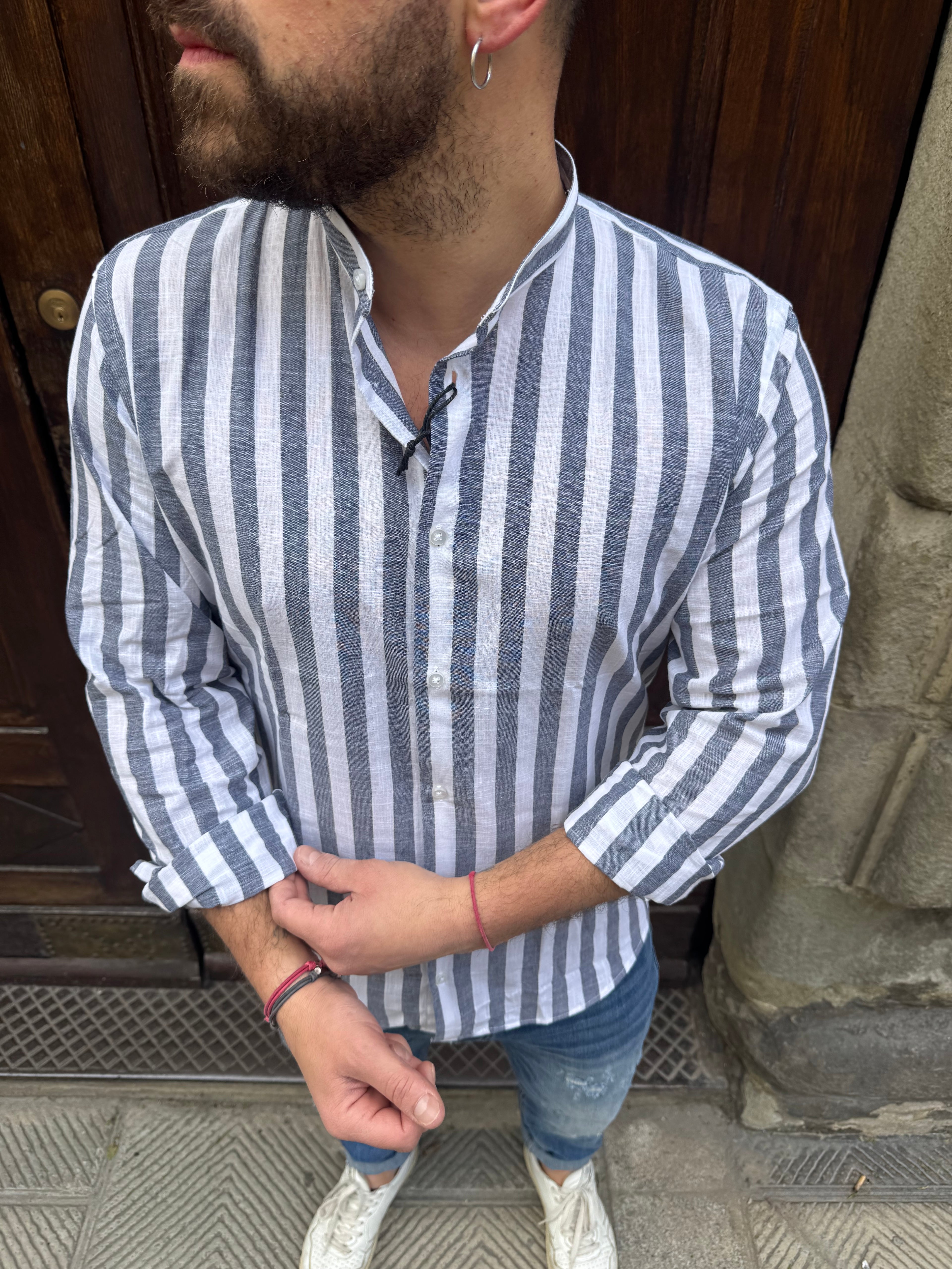 Camicia Sun di Telamira blu