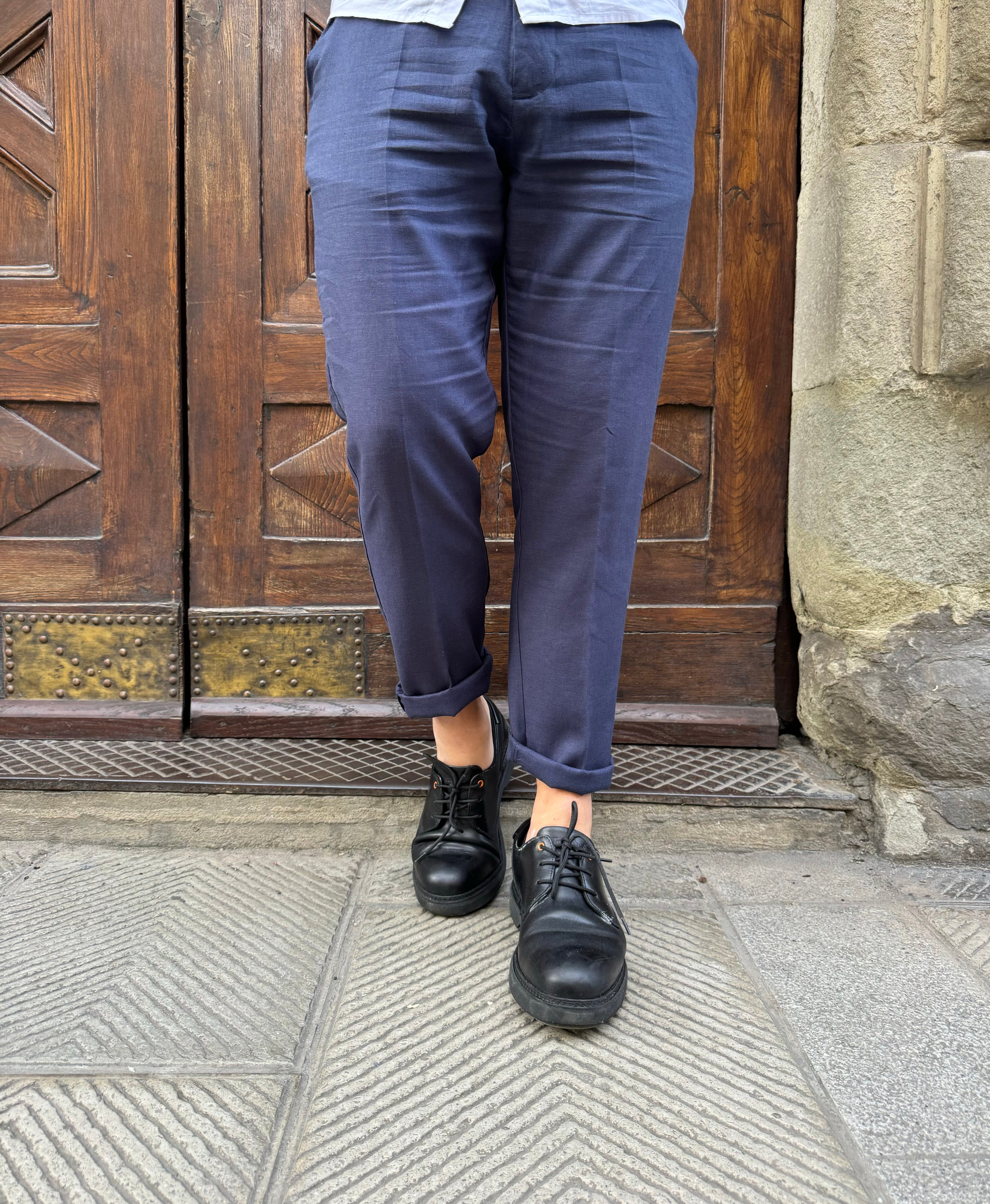 Pantalone completo Maracaibo blu di Telamira