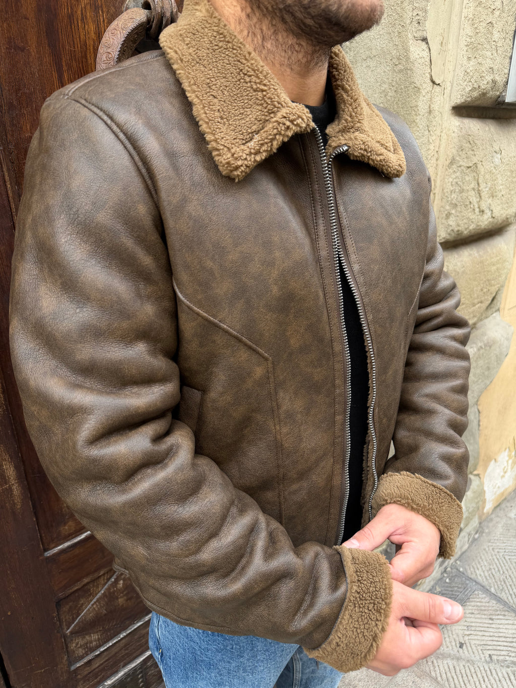 Shearling di Telamira moro