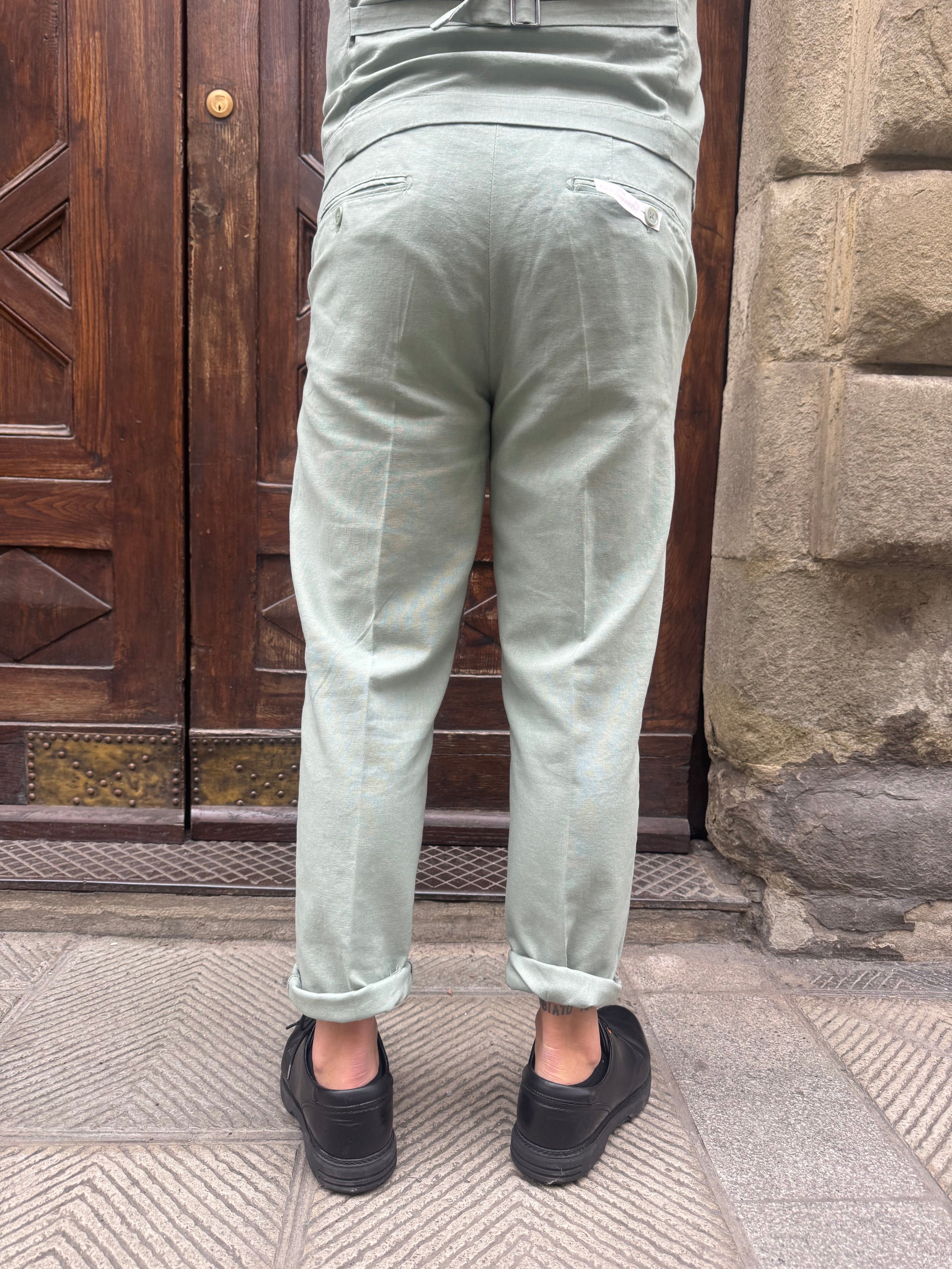 Pantalone completo Roger di Hamaki-Ho verde acqua