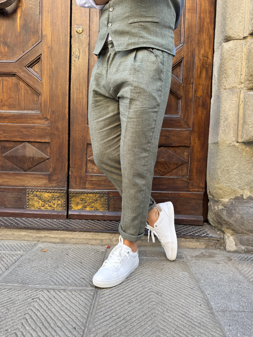 Pantalone completo Roger verde