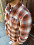 Camicia Quadro 01 di Petrol Ind. coccio