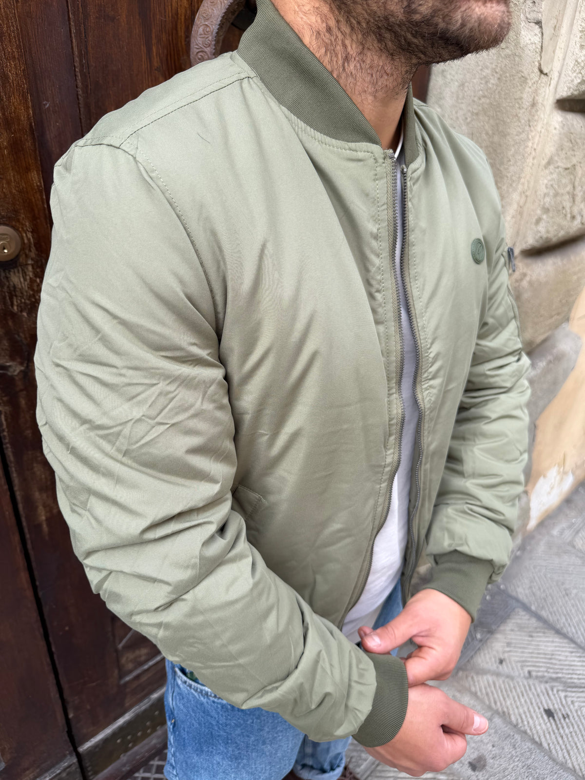 Bomber di Petrol Ind. verde