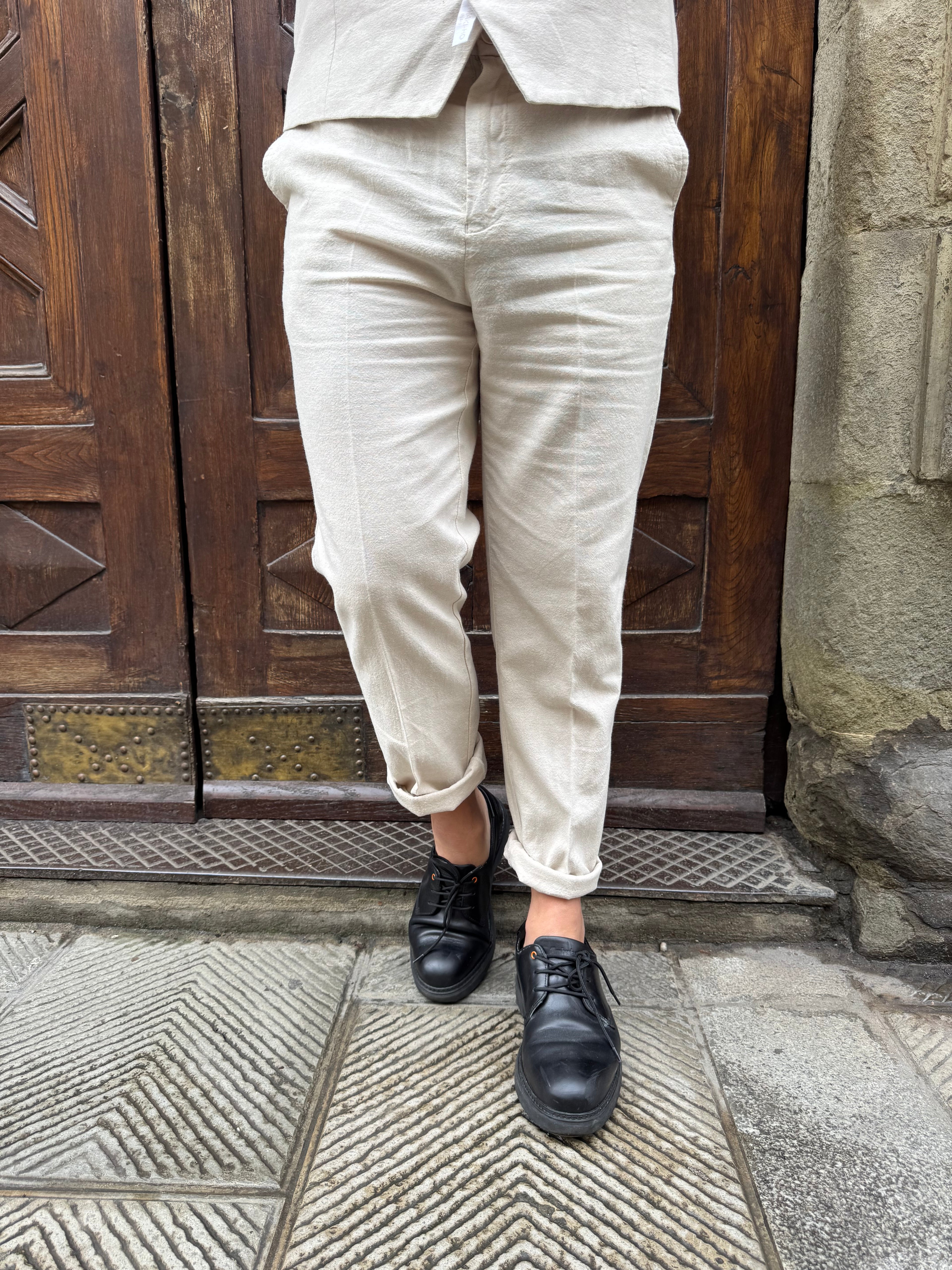 Pantalone completo Roger di Hamaki-Ho sabbia