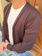 Cardigan Oscar di Tréz terra