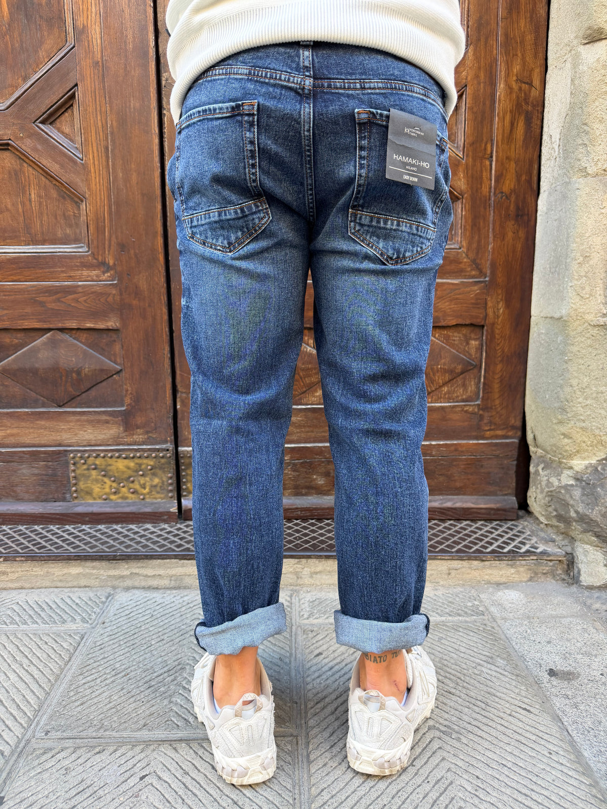Jeans a Carlos di Hamaki-Ho