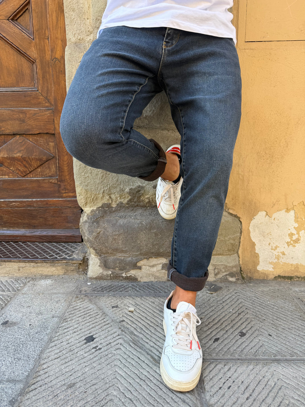 Jeans Fremont di Pont slimfit scuro