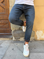 Jeans Fremont di Pont slimfit scuro