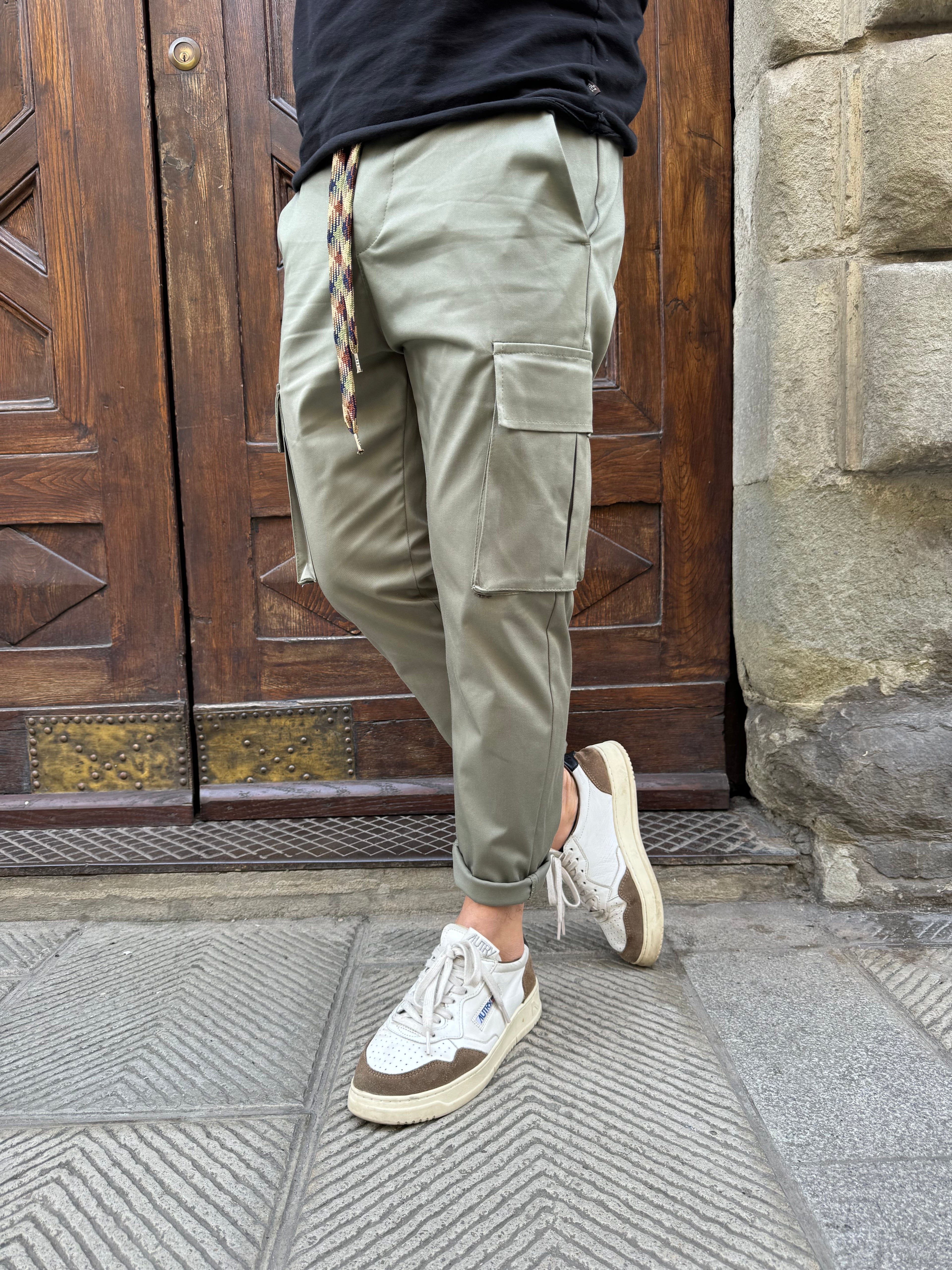 Pantalaccio Naxos di 3.9 verde militare