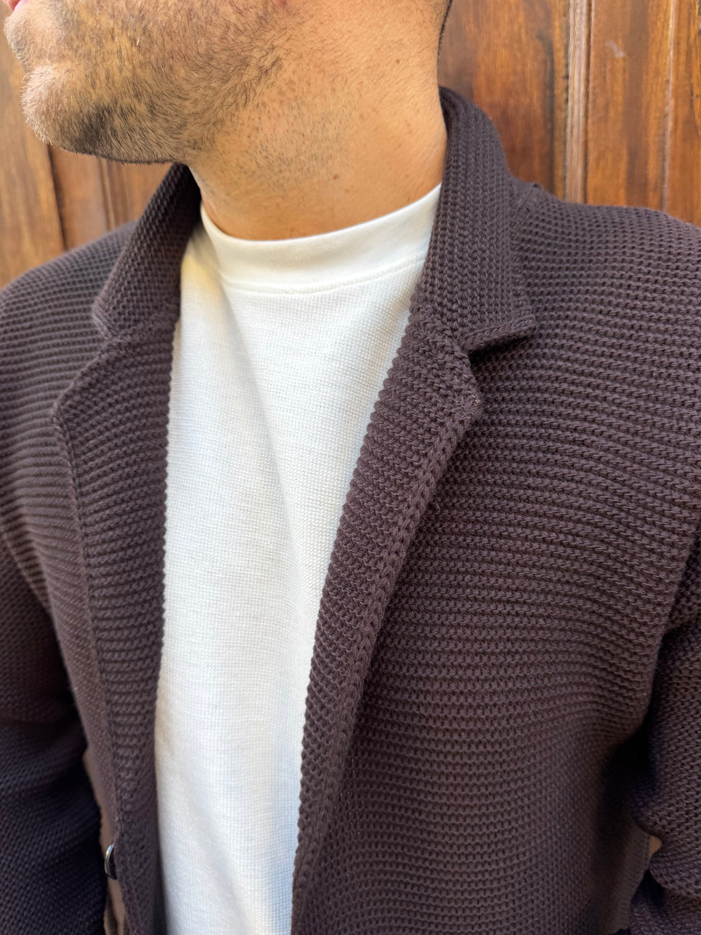 Cardigan Lucio di 3.9 moro