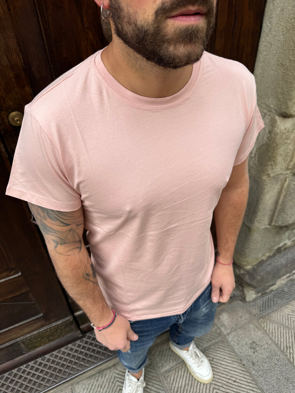 T-shirt Colour di Telamira rosa