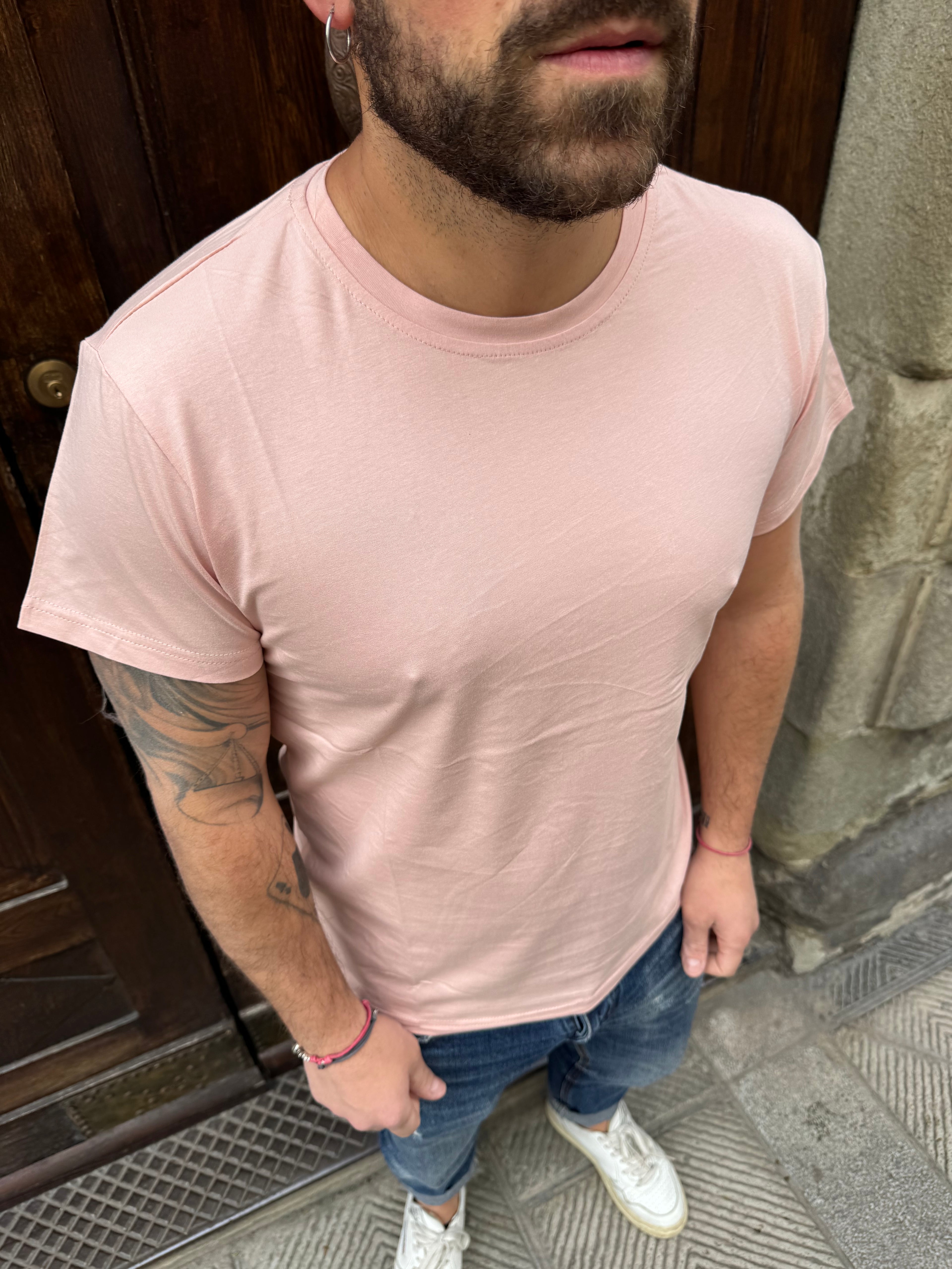 T-shirt Colour di Telamira rosa