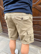 Bermuda cargo di Petrol beige