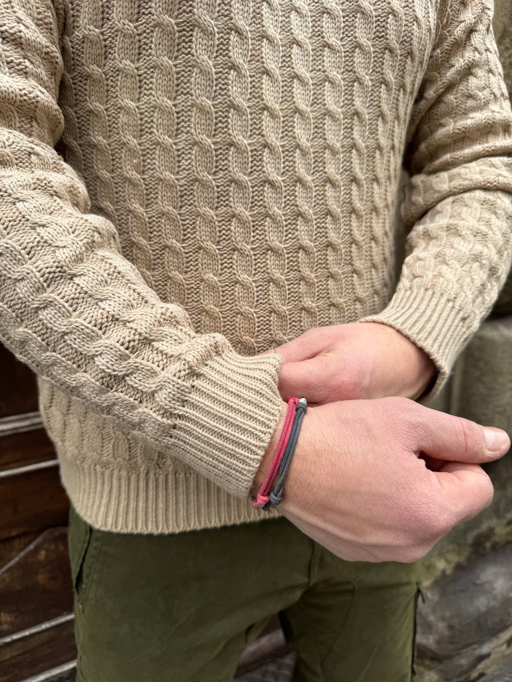 Maglioncino treccia di Telamira