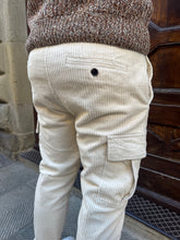 Carica l&#39;immagine nel visualizzatore di Gallery, Pantalone Cargo Rocciatore di Telamira panna
