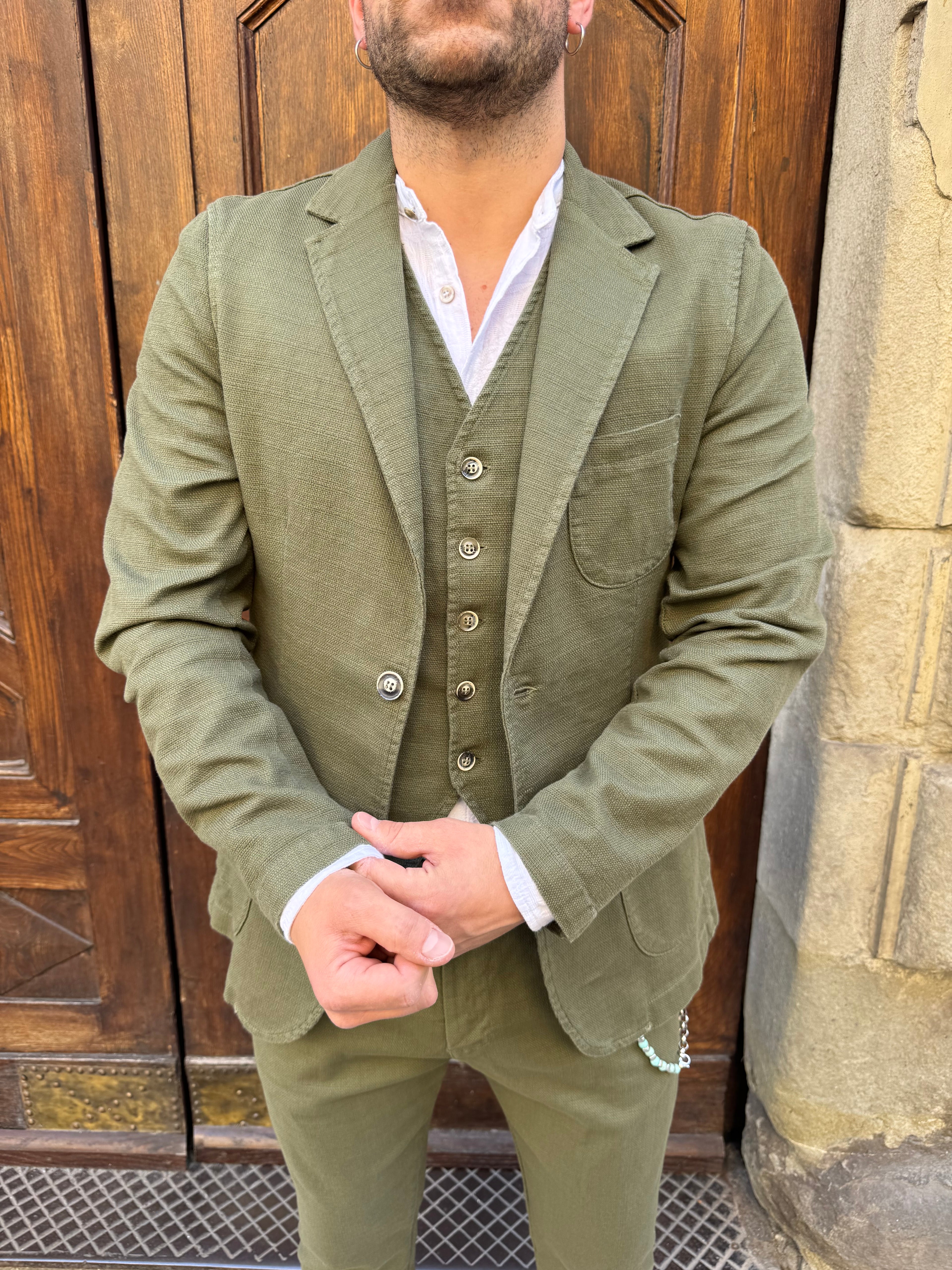 Giacca completo Paul verde