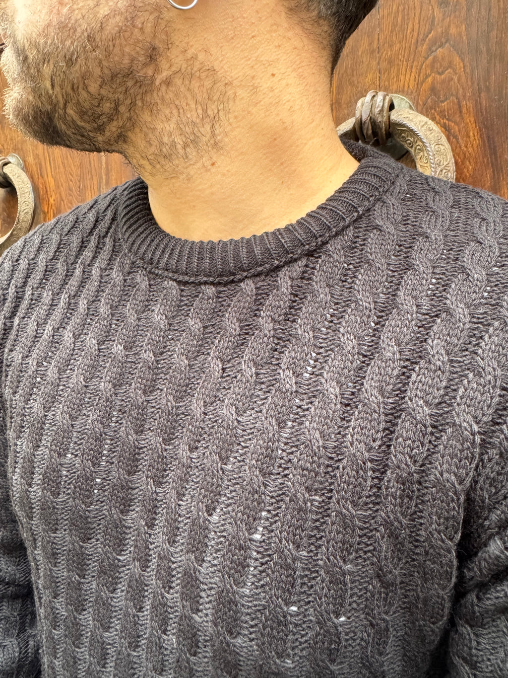 Maglioncino treccia di Telamira