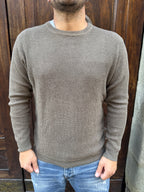 Maglioncino Dexter di Tiffosi tortora