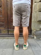 Bermuda Portofino di Yes Zee in lino