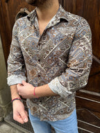 Camicia Damasco di 3.9