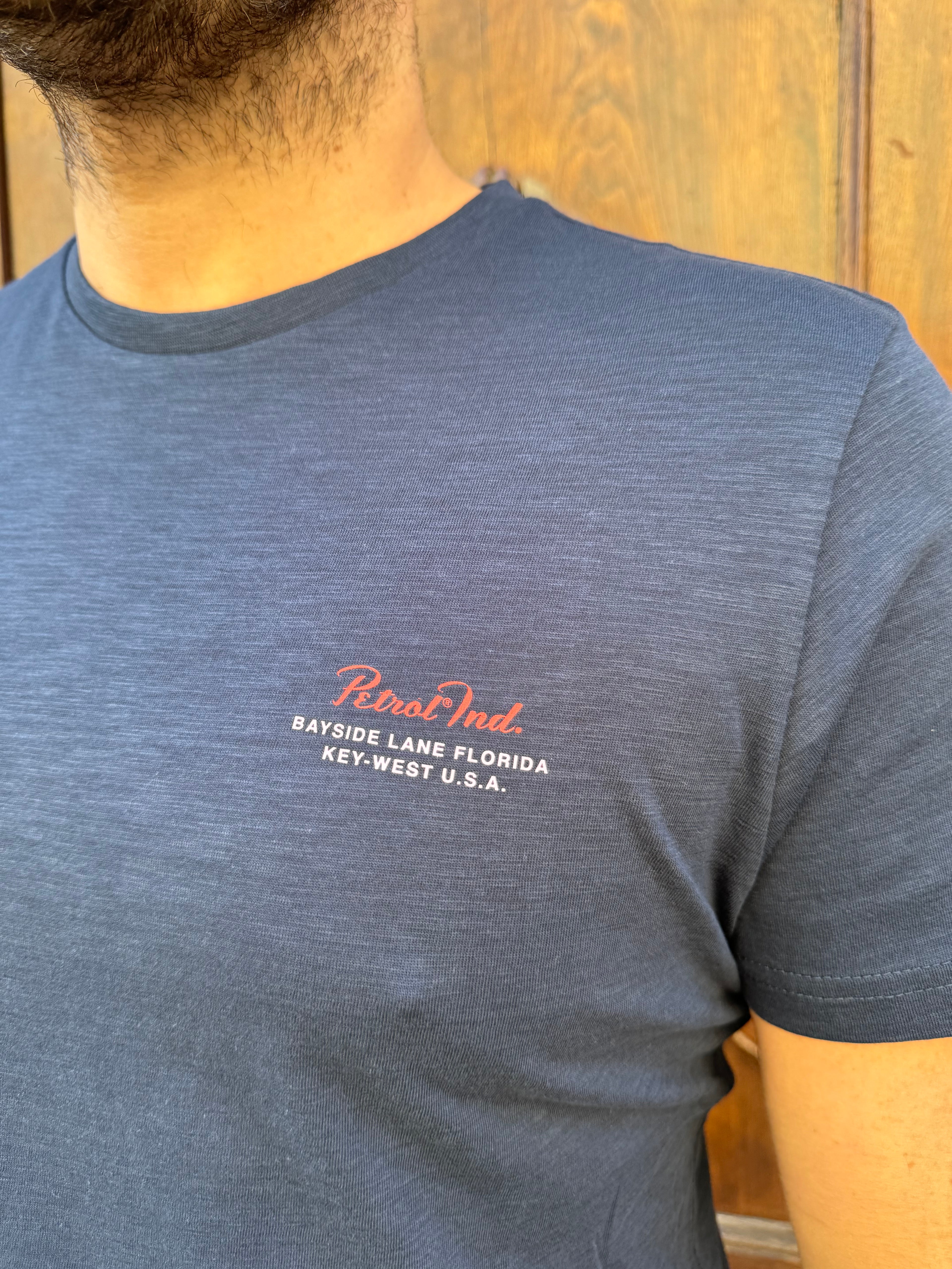 T-Shirt Malibù blu di Petrol Ind.