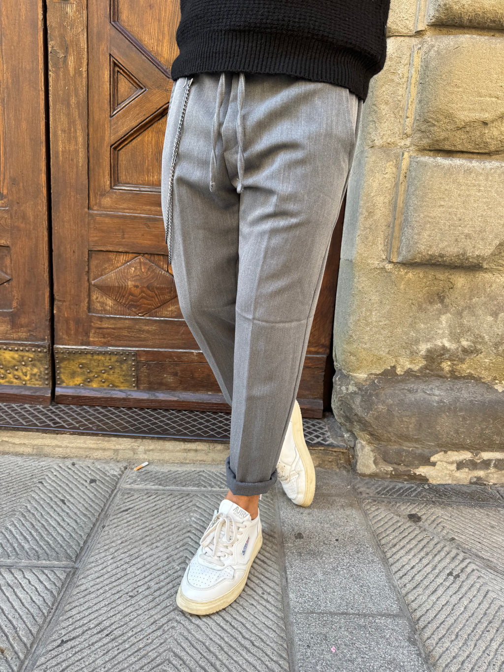 Pantalaccio Japan di Myden grigio