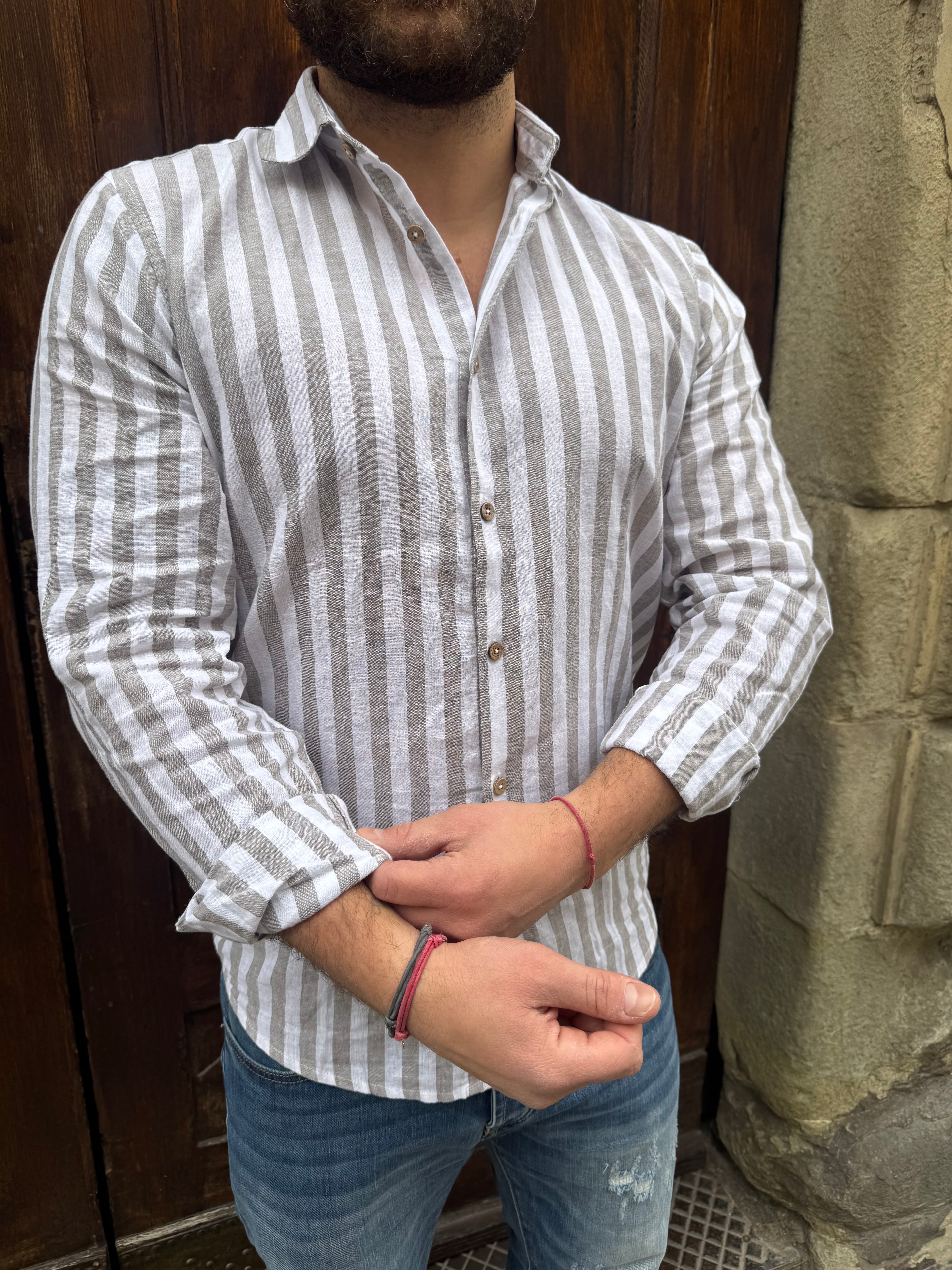 Camicia Summer di Hamaki-Ho verde