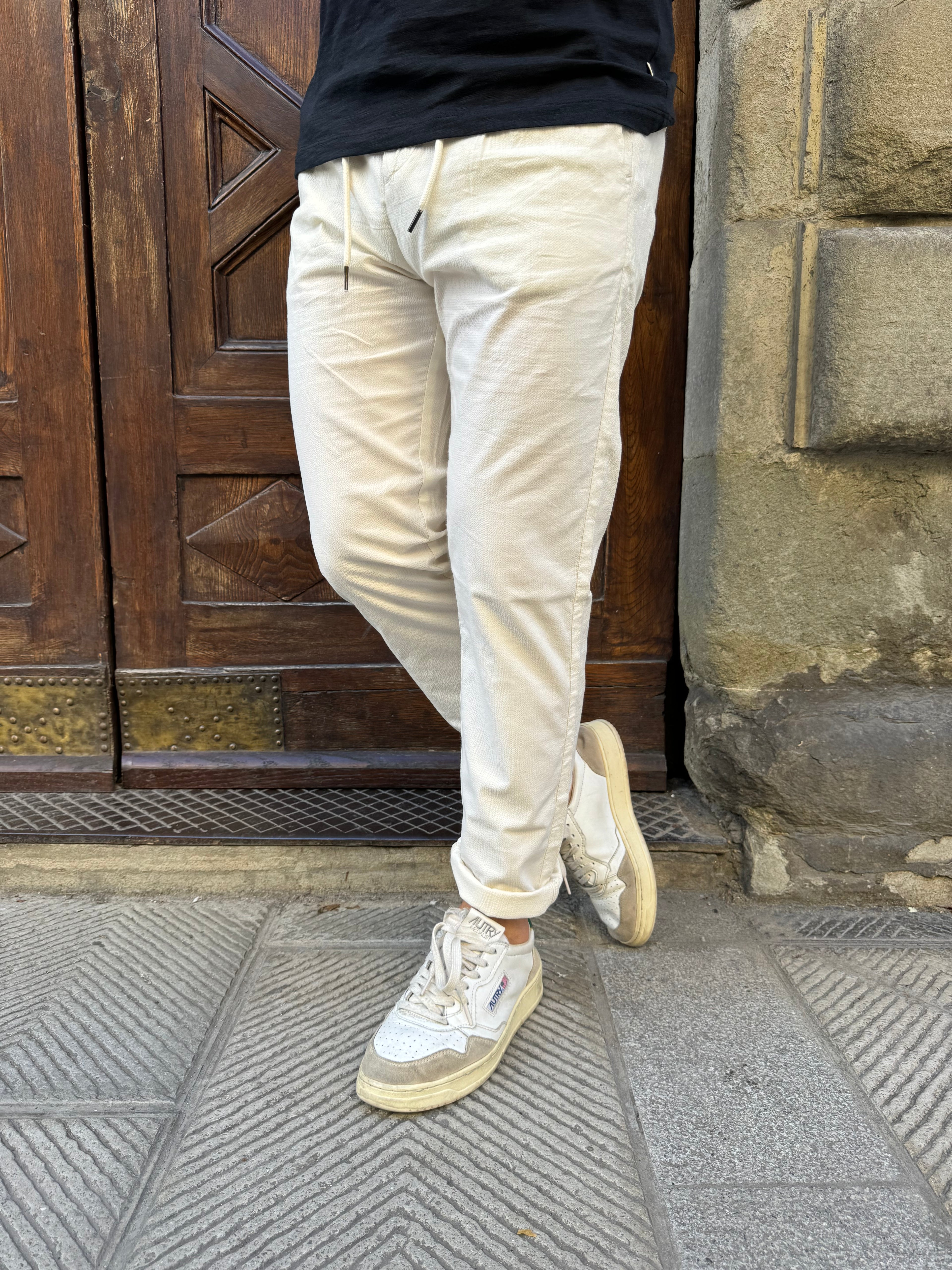 Pantalone Lewis di Trèz panna