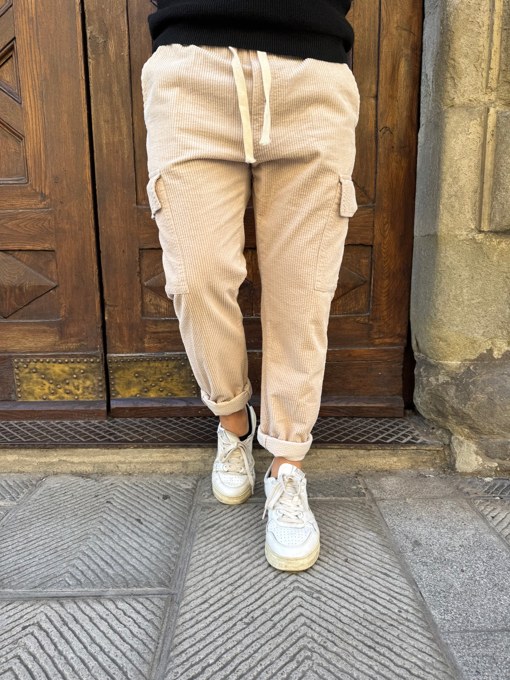 Pantalaccio Cargo in Velluto