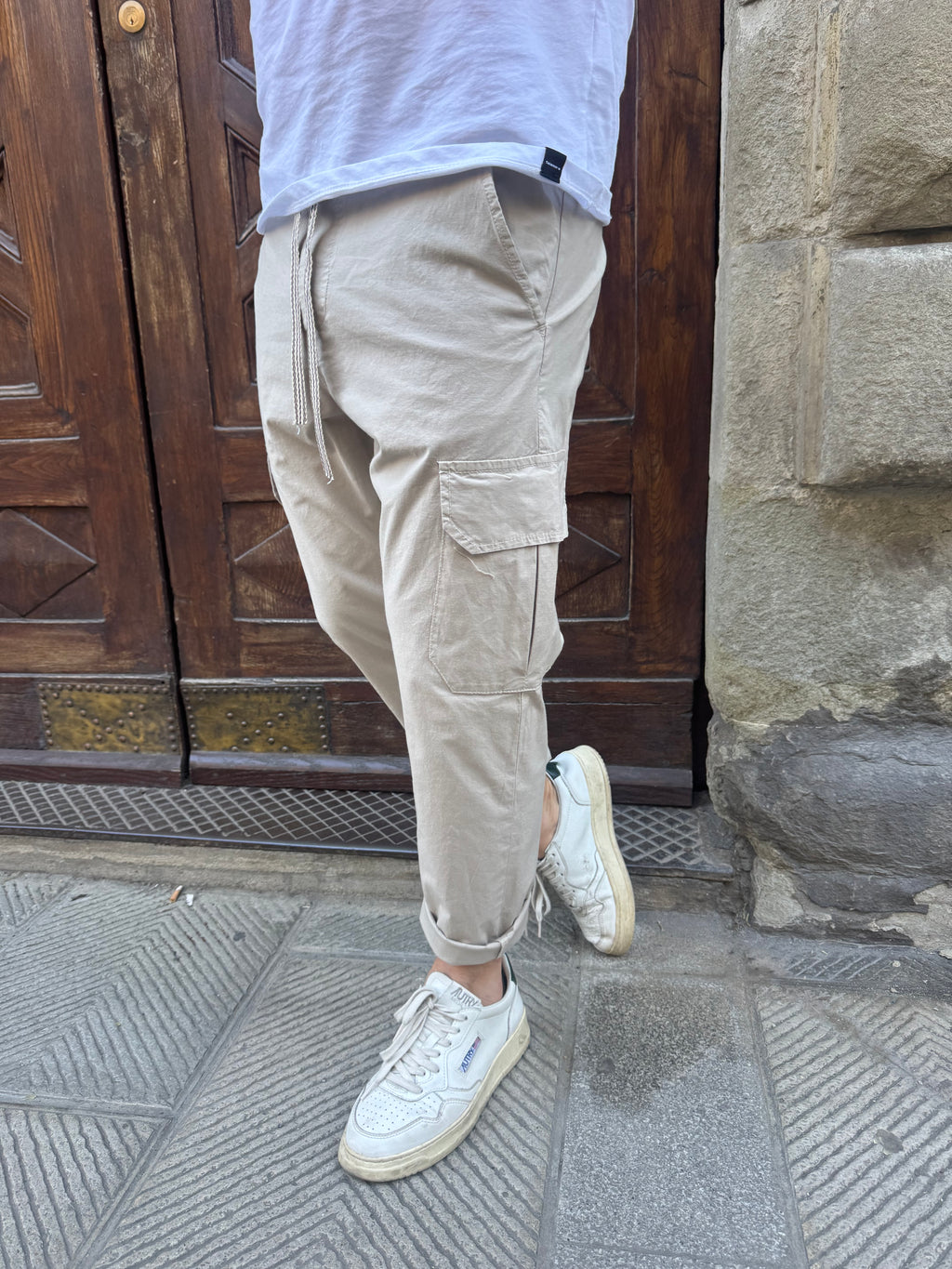 Pantalaccio cargo di 3.9 sabbia