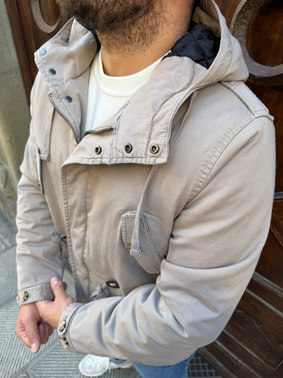 Parka di Tréz beige