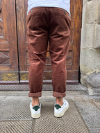 Pantalone Velluto Rocciatore di Telamira cioccolato
