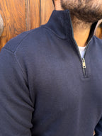 Maglione Lupetto di Hamaki-Ho blu notte