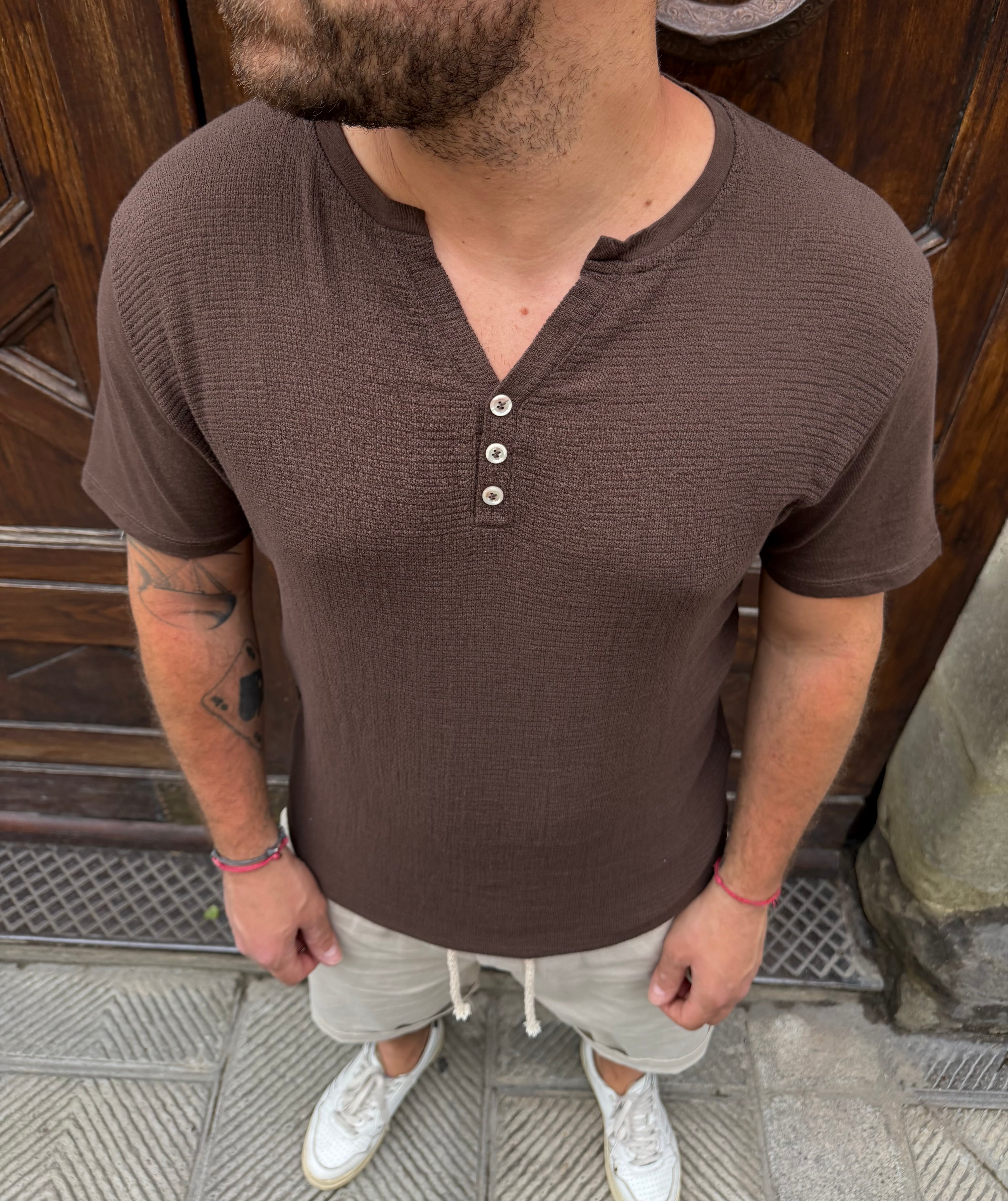T-shirt Samarcanda di 3.9 cioccolata